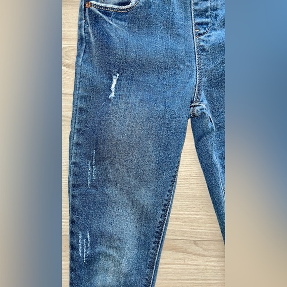 Denim Co. Distressed Overalls Girls Sz 6-7 - EUC - Picture 2 of 16